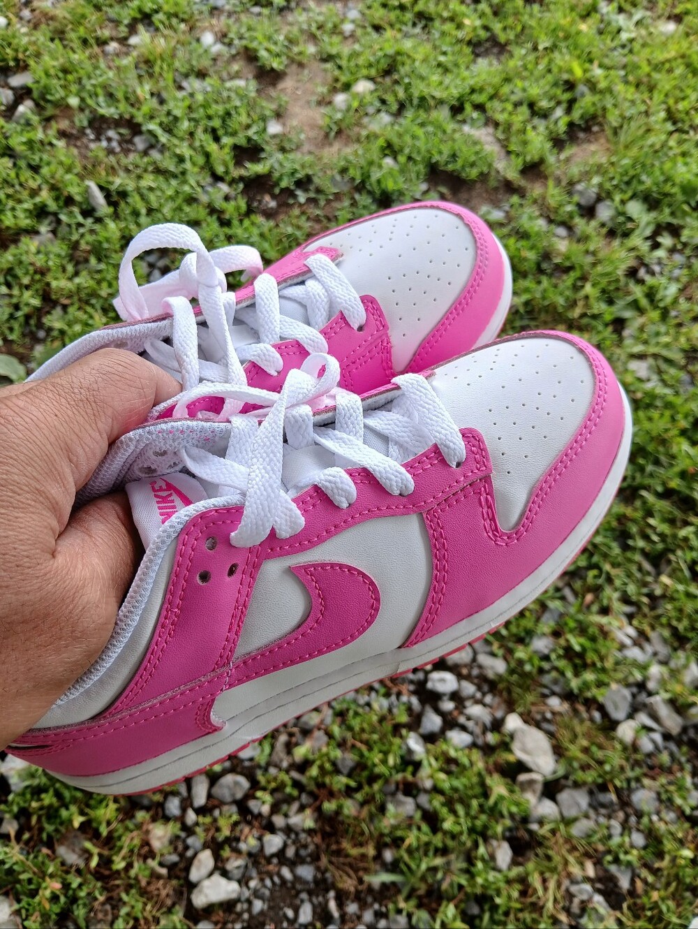 Nike Dunk Low Streetwear/Lifestyle Athletic Shoes Size 2 Youth for Girls - Picture 4 of 8